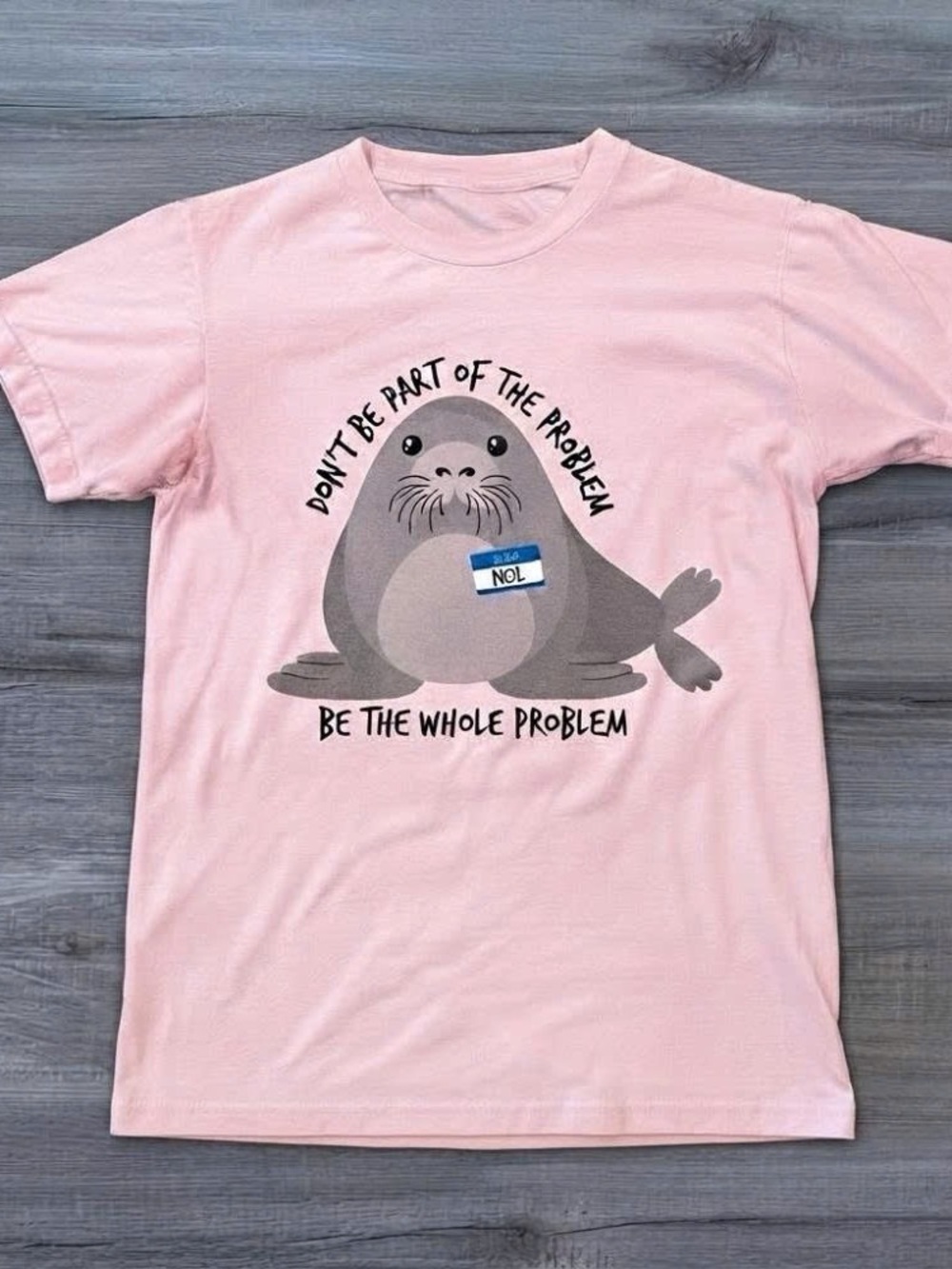 Gildan Pink Seal Graphic Tee